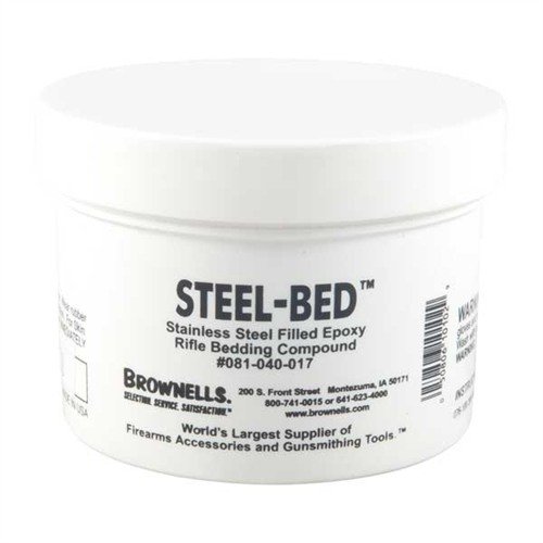 Brownells 20231-008 Steel Bed Resin Kit 8oz - Brownells