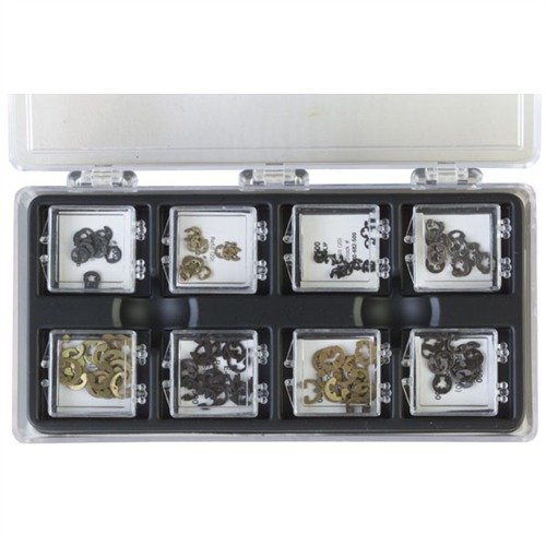 Brownells E-Clip Kit 050806102682 Assorted Sizes 300-Piece Set - Brownells