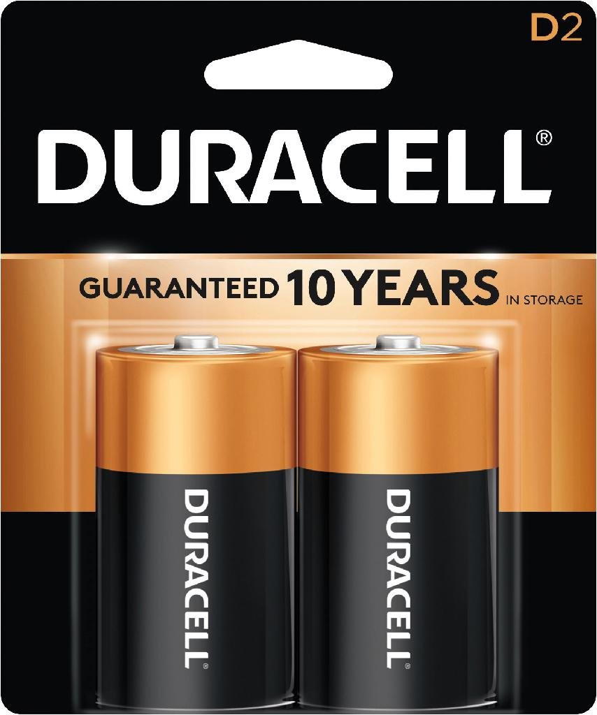 VALUE MN1300B2 D Alkaline Batteries 2 Pack