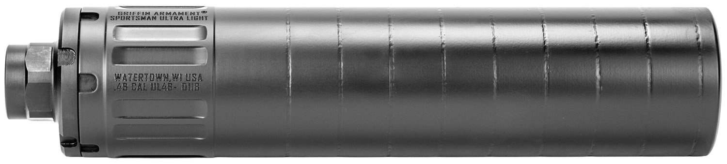Griffin GASUL46HD-W 46 CAL Black Tactical Silencer - Griffin Armament - 46 CAL