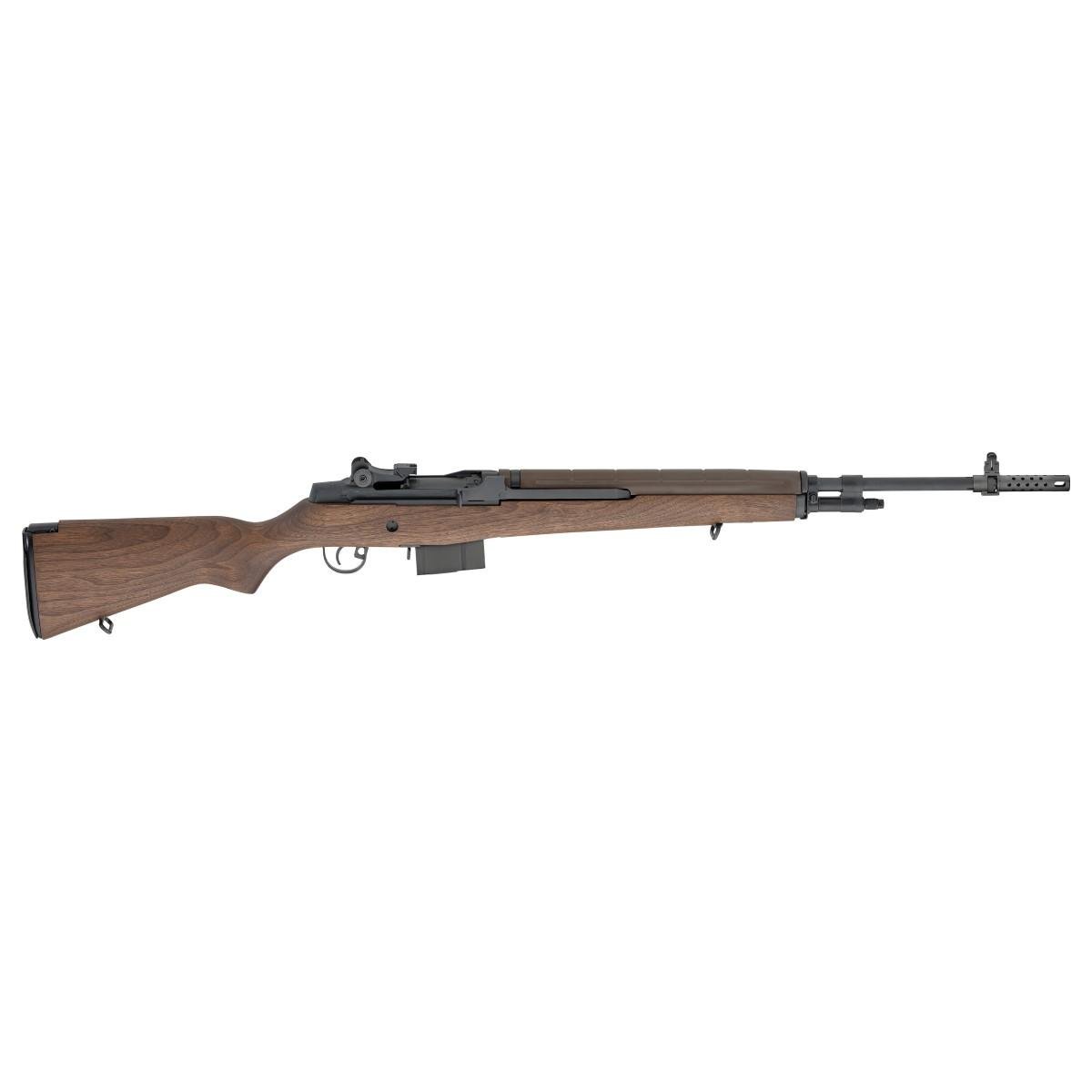 Springfield Armory M1A Standard .308 Win Semi-Auto Rifle, 22" Barrel, 10-Round, Black Walnut Finish - Springfield Armory - 7.62 x 51mm | 308 Win
