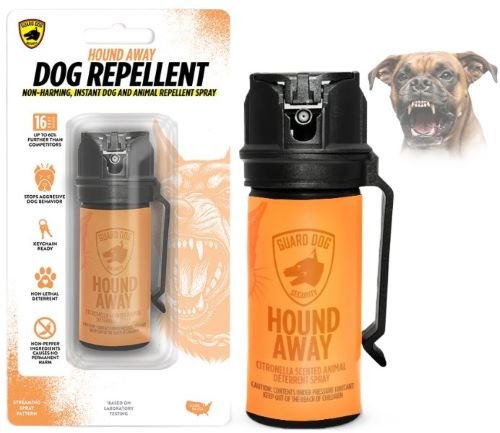 HOUND AWAY DOG SPRAY NON-TOXIC CITRONEELA BASED 2 - Guard dog security