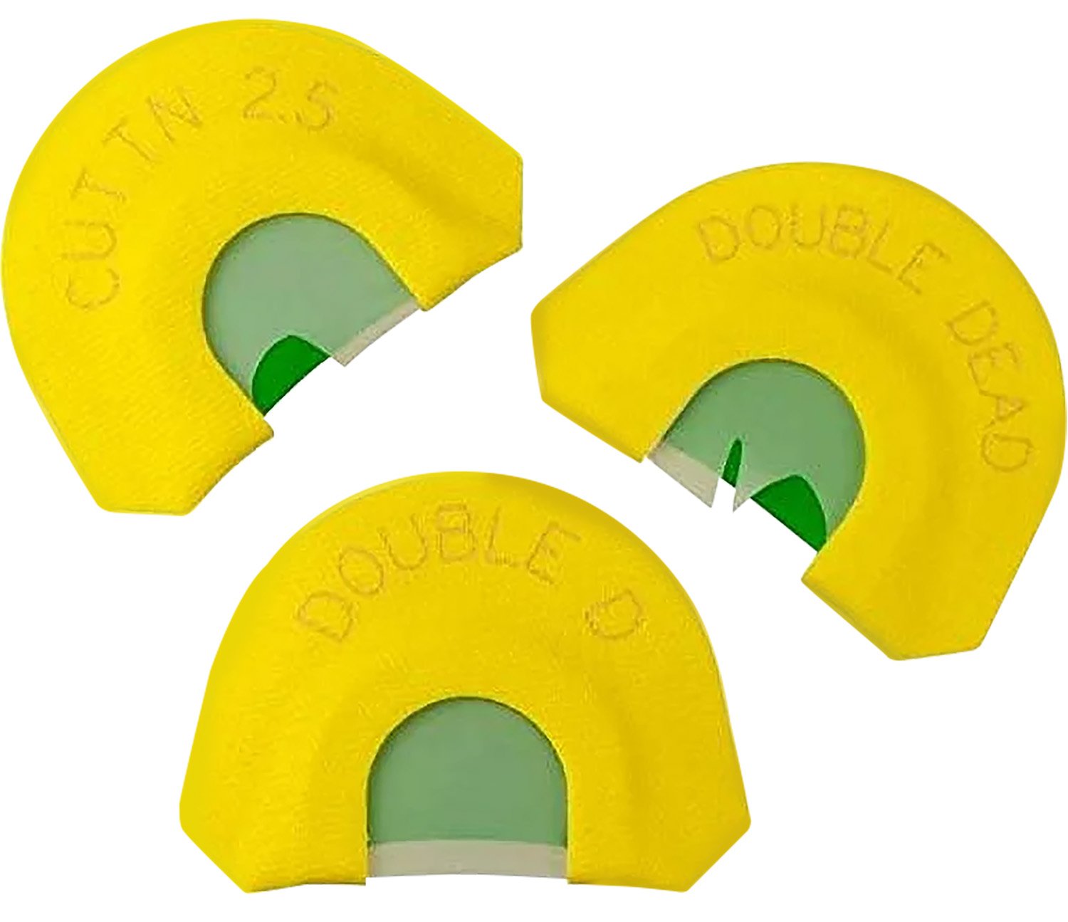 Hunters Specialties 05933 Diaphragm Call Pack Yellow Infinity Latex - HS Precision - TURKEYS