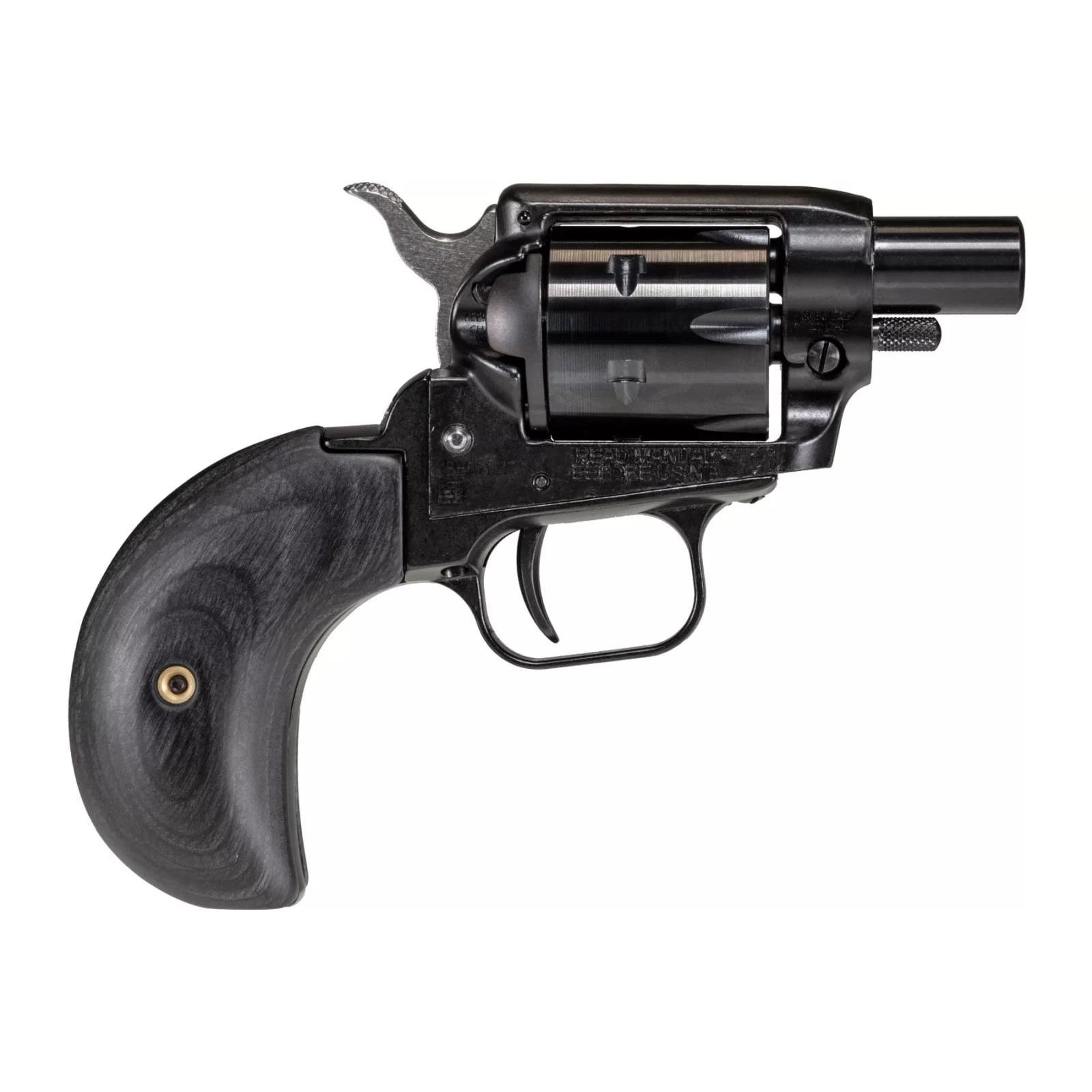 Heritage Barkeep Boot .22 LR 1.68 in Black 6 Rounds Single Action - Heritage - 22 LR
