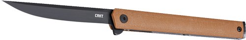 Buy Crkt CEO Flipper 3.3" Plain Edge Desert Tan/Black Aus8 7097DK online
