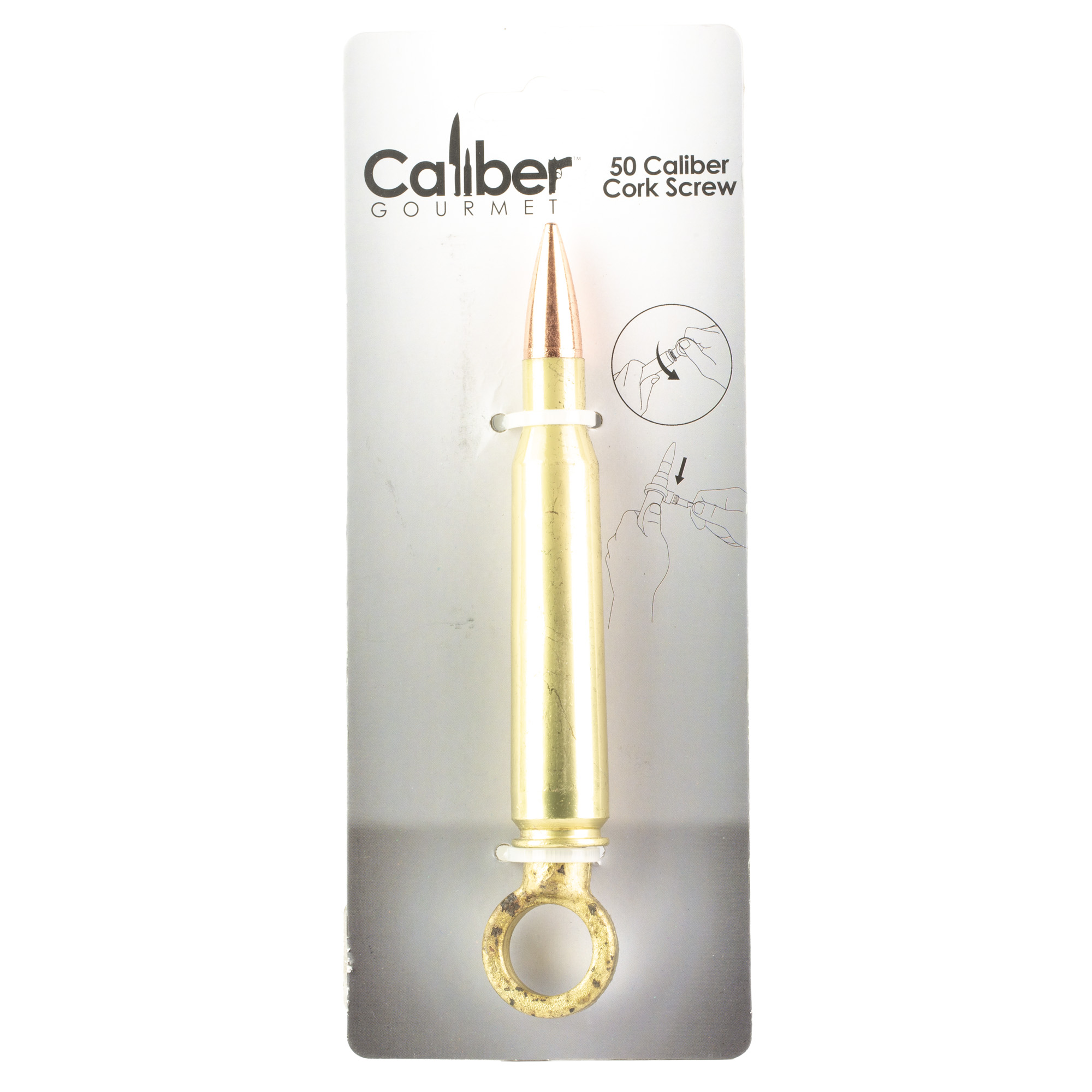 Buy Caliber Gourmet 50 Caliber Corkscrew Gold online