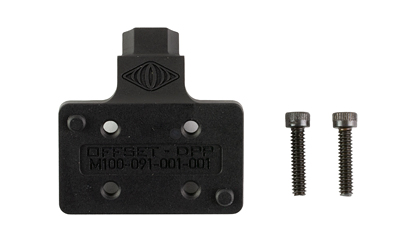 Reptilia 100-232 AUS Offset Mount, Anodized Black, 37 deg for Delta Point - Reptilia