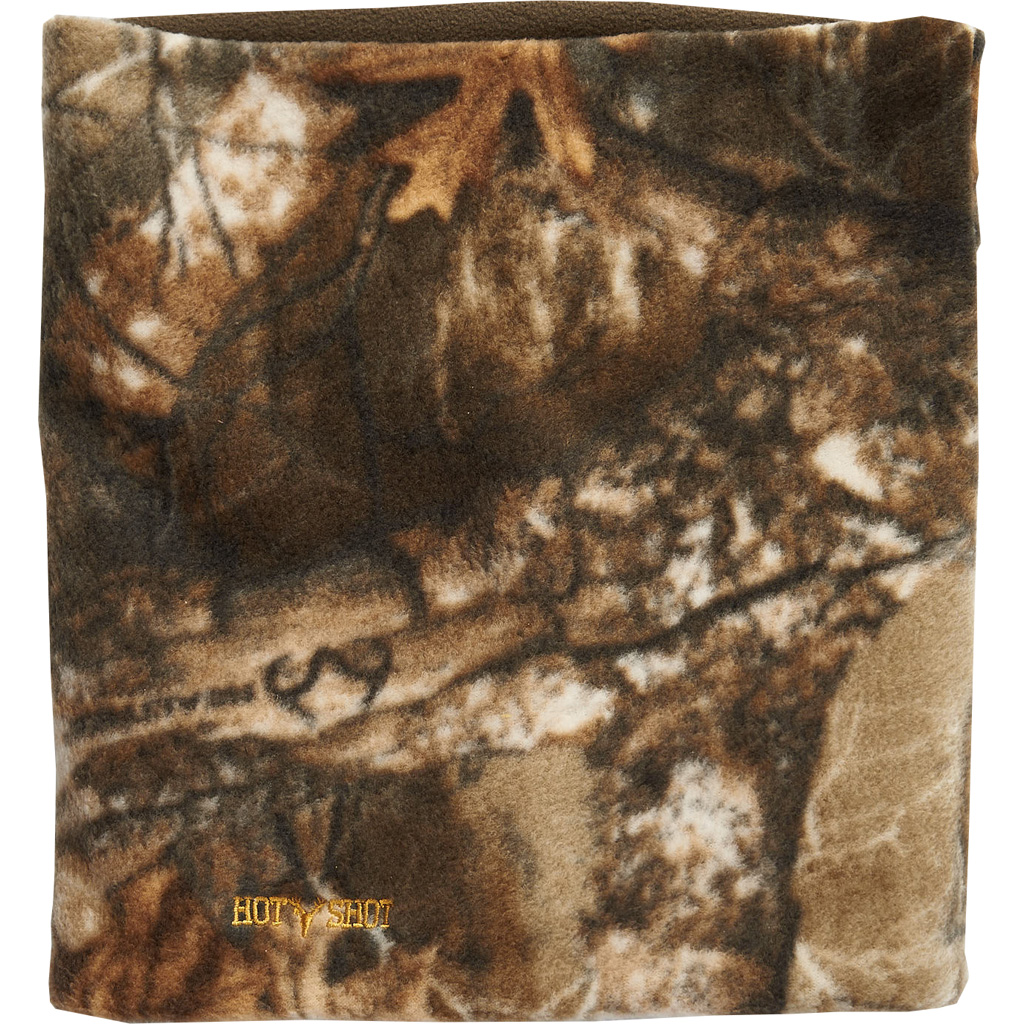 Hot Shot Gator Fleece Gaiter - Realtree Edge - Reversible - OdorX - STORMPROOF