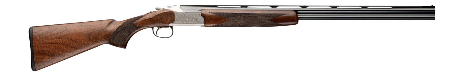 Browning Citori 825 Field Shotgun 20ga 28in Walnut 3in Engvd Silver/Blue DS