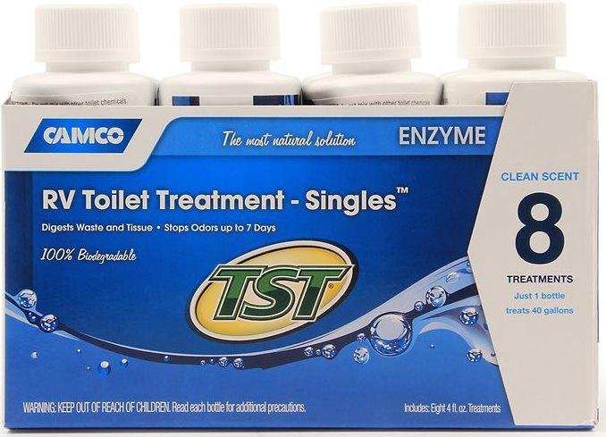 Buy CAMCO 41501 TST Blue Enzyme RV Toilet Treatment 8x4 oz Treats 40 gal online
