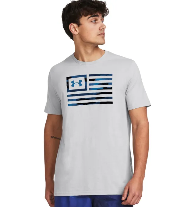 Buy Under Armour Men's Freedom Flag Printed T-Shirt Short-Sleeve online