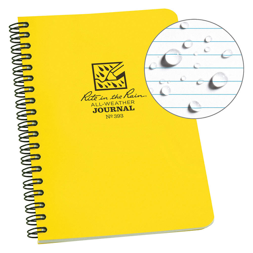 Buy Rite in the Rain Side Spiral Journal Notebook 4.625 x 7 All-Weather Paper online