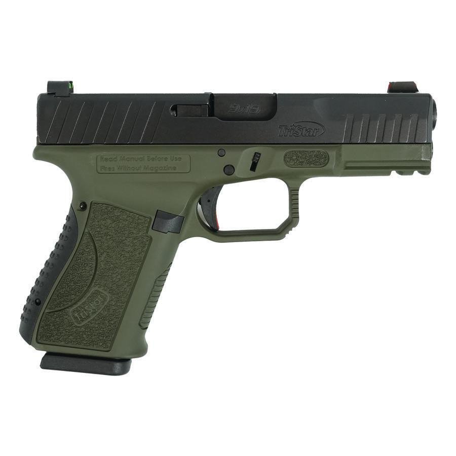 Tristar 85776 9mm Luger APOC Pistol 4" ODG/Black 15rd Semi-Auto