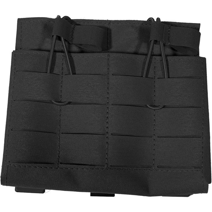Grey Ghost Gear 1051-2 Double 7.62 Mag Panel Black