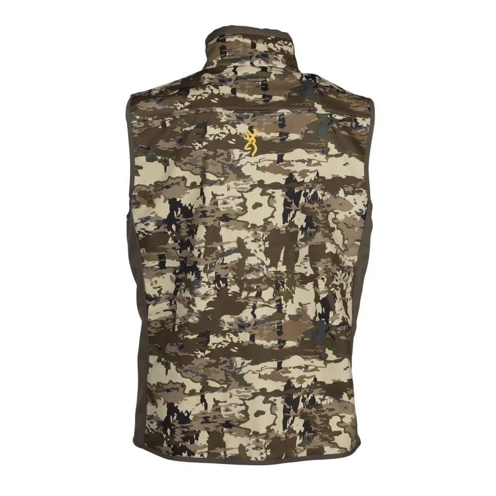 Browning 3050423503 Field Pro Vest Auric Camo L, Windproof, Water-Resistant - Browning