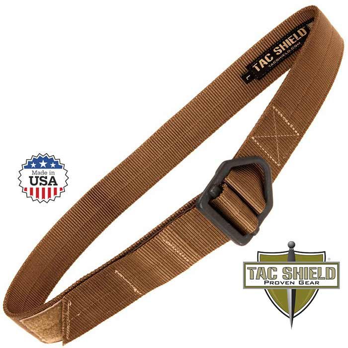 Buy TacShield T32MDCY Tactical Rigger Belt 1.75" Double Wall Coyote online