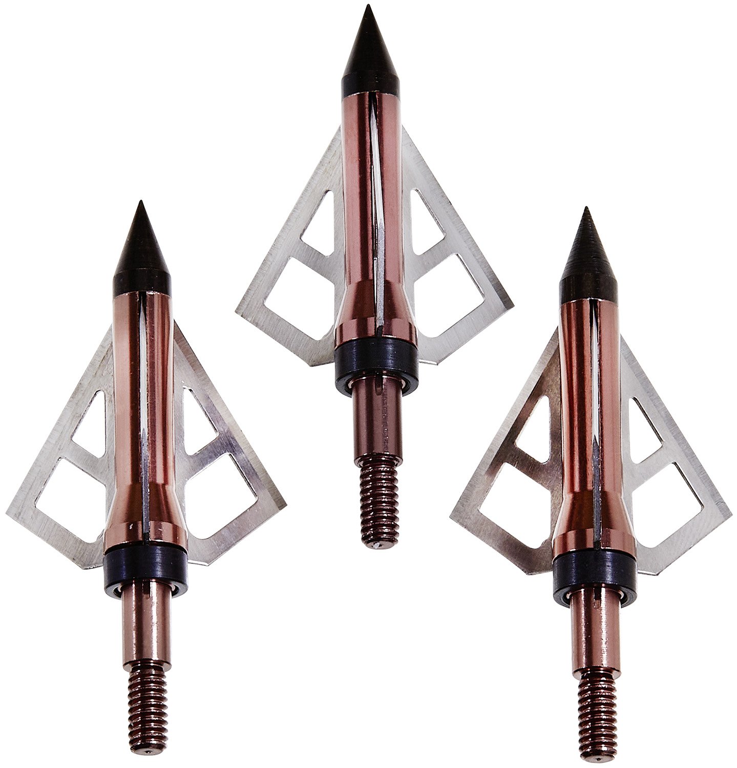 Velox Optimus Broadheads 100 gr. 3 pk. Swept Back Blade Design - Allen Company - OPTIMUS