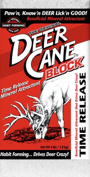 GSM EVO Deer Cane Block 4LB Hunting Accessory Wildlife Attractant