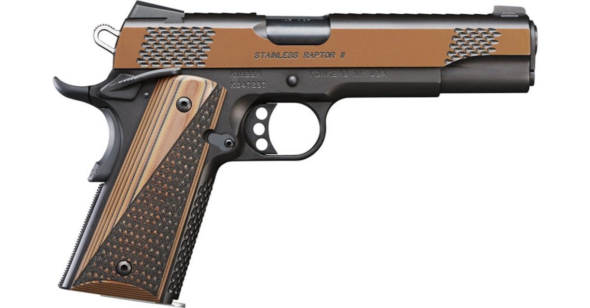 KIMBER STS RAPTOR II .45ACP 5" STAINLESS