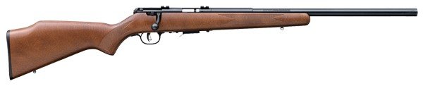 Savage Arms 96701 93R17 GV 17 HMR Caliber Bolt Action Rifle, 5+1 Capacity, 21" Heavy Barrel, Matte Blued Metal Finish, Satin Hardwood Stock, AccuTrigger Right Hand - SAVAGE ARMS - 17 HMR