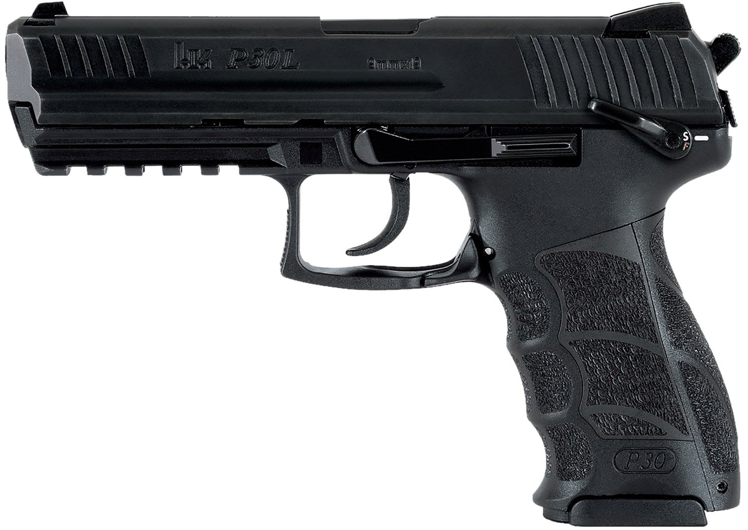Heckler & Koch P30L V3 9mm 17+1/20+1 Luminescent Sights