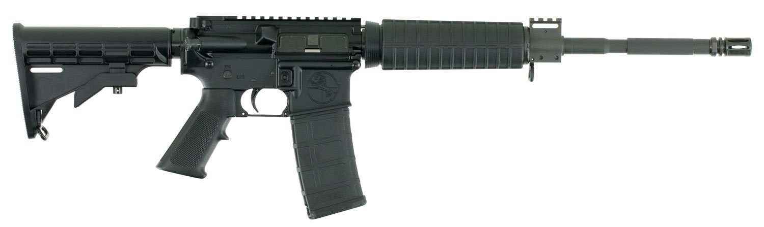 ArmaLite DEF15 M-15 Semi-Auto Rifle, 5.56X45mm/.223, 16-Inch Barrel, 30-Round Capacity, Black Anodized Finish, 6-Position Collapsible Stock - Armalite - 223 REM/5.56 NATO