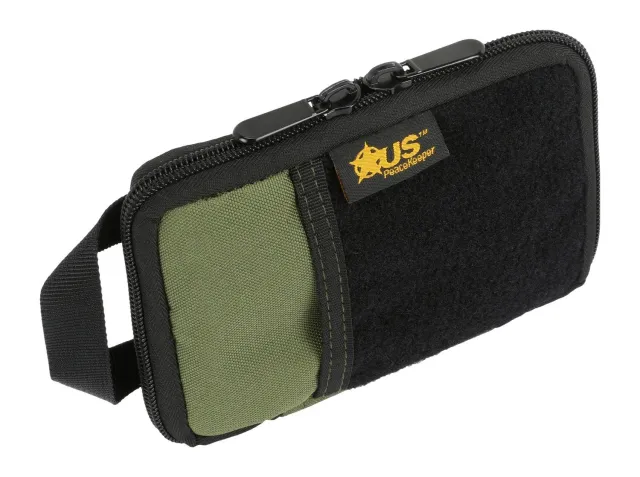 US PeaceKeeper EDC Admin Organizer Pouch 4"x6" 1000 Denier Nylon Olive - US Optics