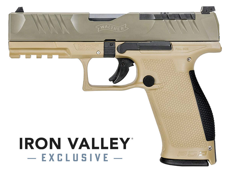Walther 2858380OD 9mm PDP 4.5" Optics Ready OD/FDE 18rd Semi-Auto