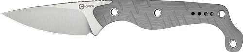 CIVIVI KNIFE SOKN 2.82" GRAY G-10 STOASH KYDEX SHEATH - CIVIVI