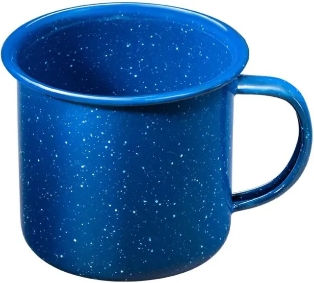 Caddis Alpine Mtn Gear Enamelware Mug 12oz Blue AMG12ENMMUG - Caddis