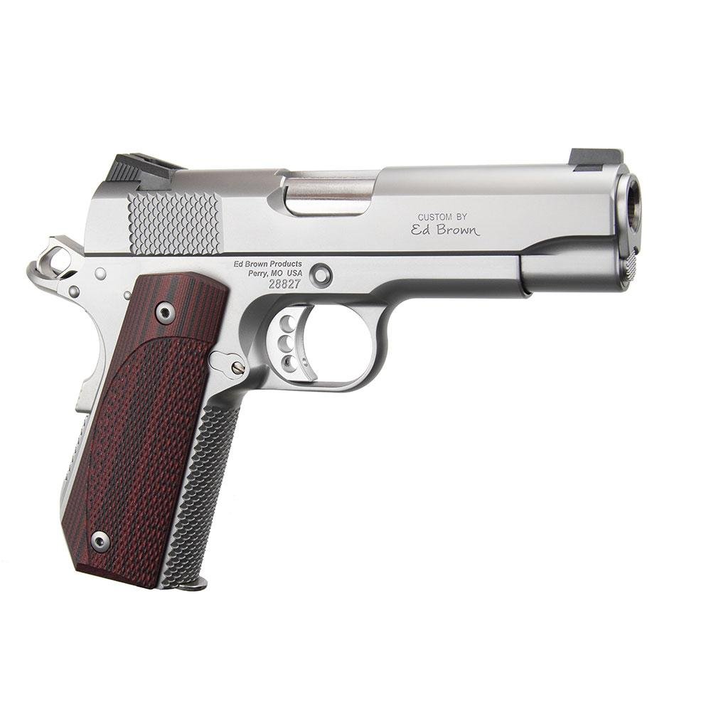 Ed Brown KC18SS 1911 Kobra Carry Serrated Frame 45 ACP 7+1 4.25"... - Ed Brown - 45 Auto