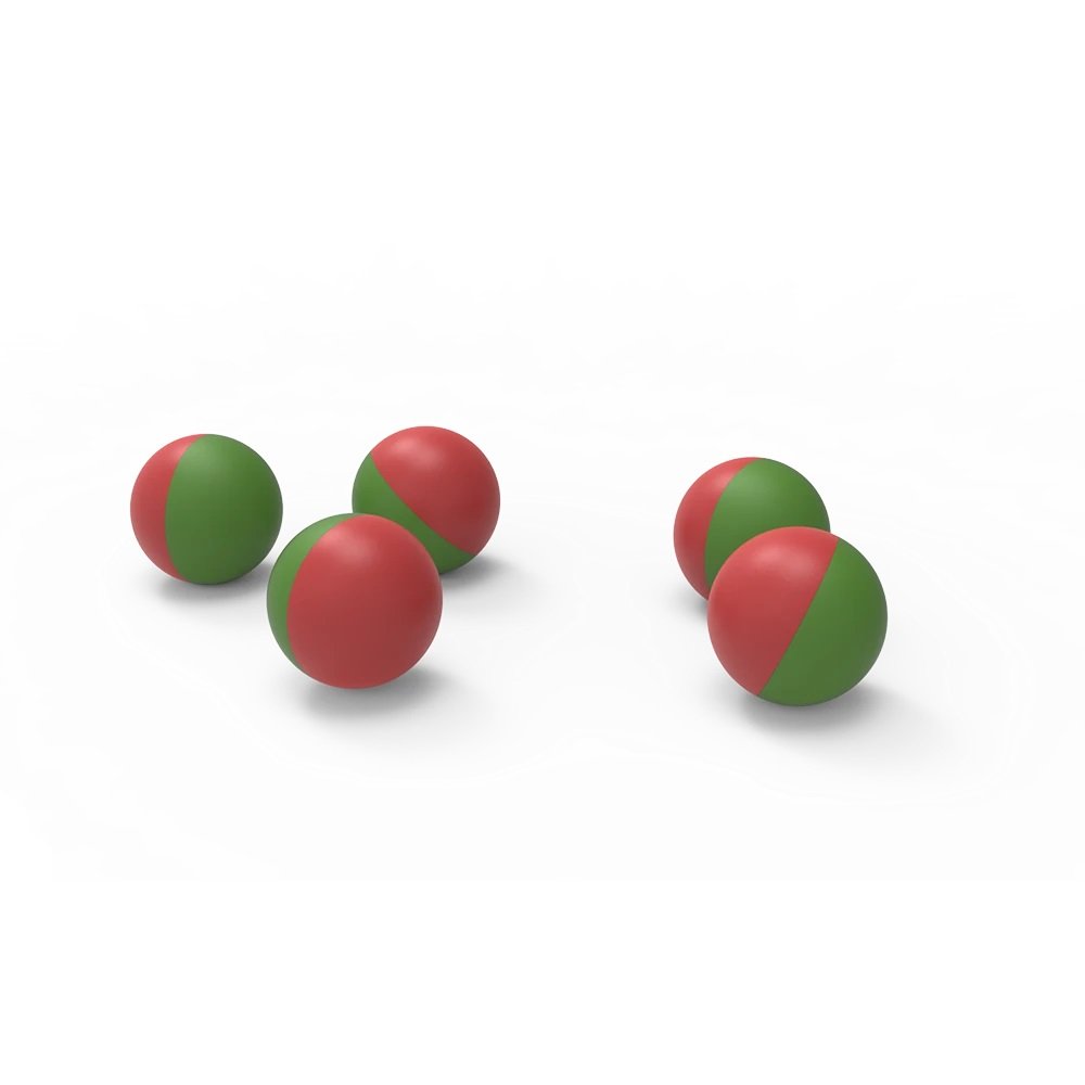 Byrna Technologies JB68316 Pepper Projectiles 5ct Gray/Red - Byrna Technologies - .68