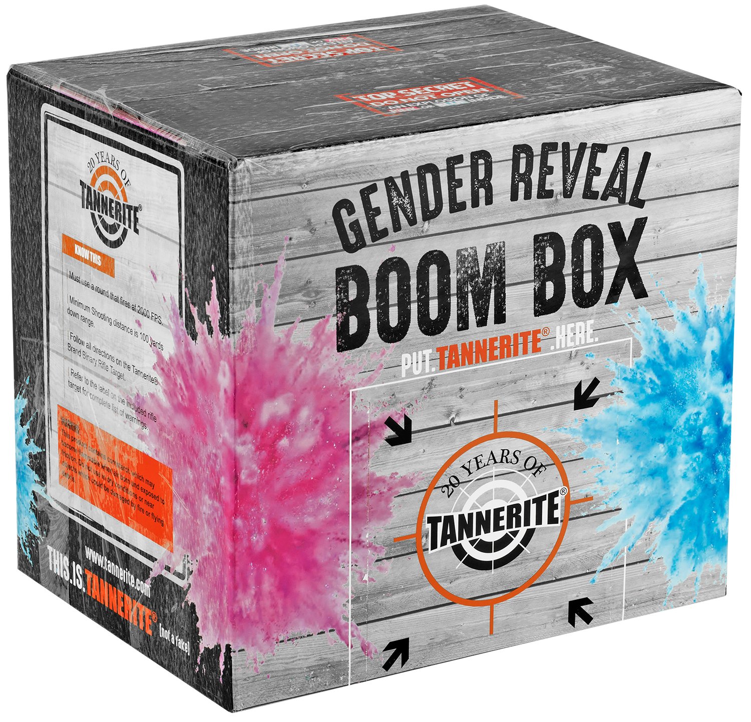 Tannerite GRKP 1 lb Target with 10 lbs Bright Pink Powder (2 Pack) - TAN