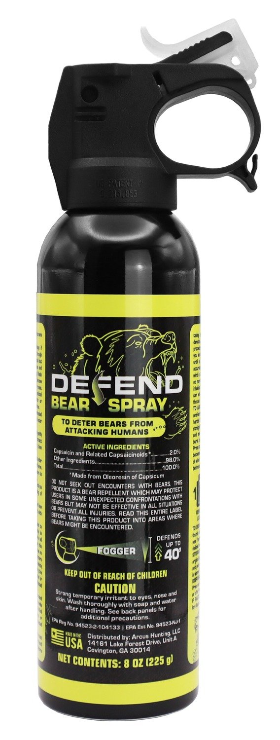 Defend Bear & Mountain Lion Repellent Spray 8oz 40ft Range