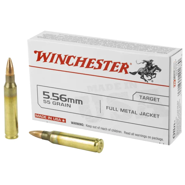 Buy Winchester Ammo USA 556 55 Grain Full Metal Jacket 20 Round Box online