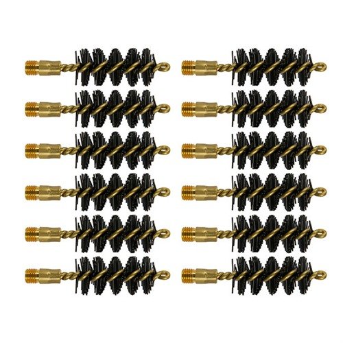 Buy Brownells Heavy Weight Brush Nylon 16 Gauge Shotgun 12 Pack online