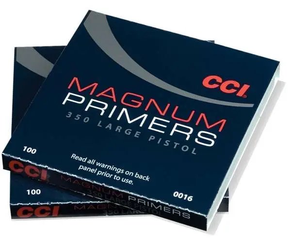 CCI 0016 Magnum Pistol Primer No. 350 Large Pistol 1000/Box