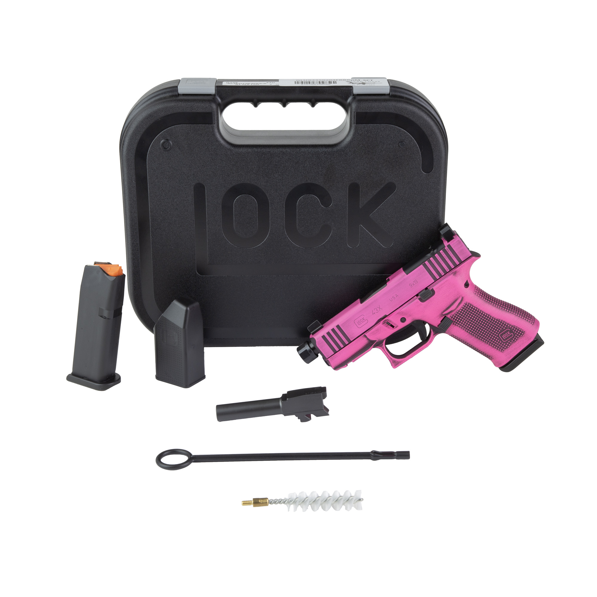 Glock 43X M.O.S. Semi-automatic Striker Fired Polymer Frame Pistol