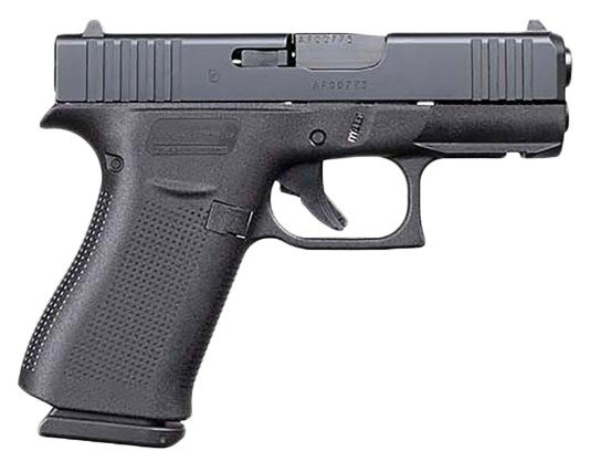 Glock UX4350203FR G43X 9mm 3.39" Gas Nitride Semi-Auto Pistol - Glock - 9mm