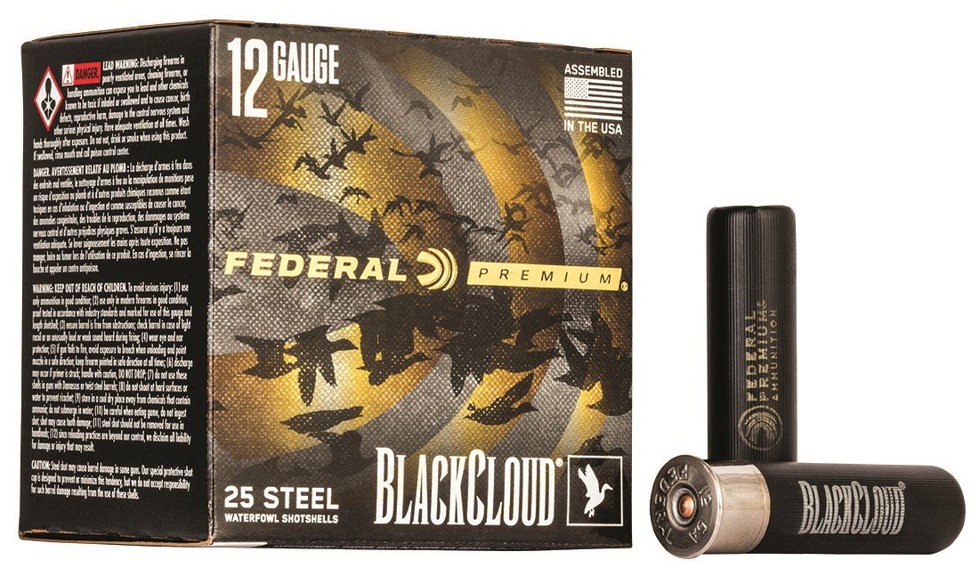 Federal PWBX1344 Black Cloud FS 12Gauge 3.50" 1 1/2oz 4Shot 25 Per... - Federal Premium Ammunition - 12 Gauge