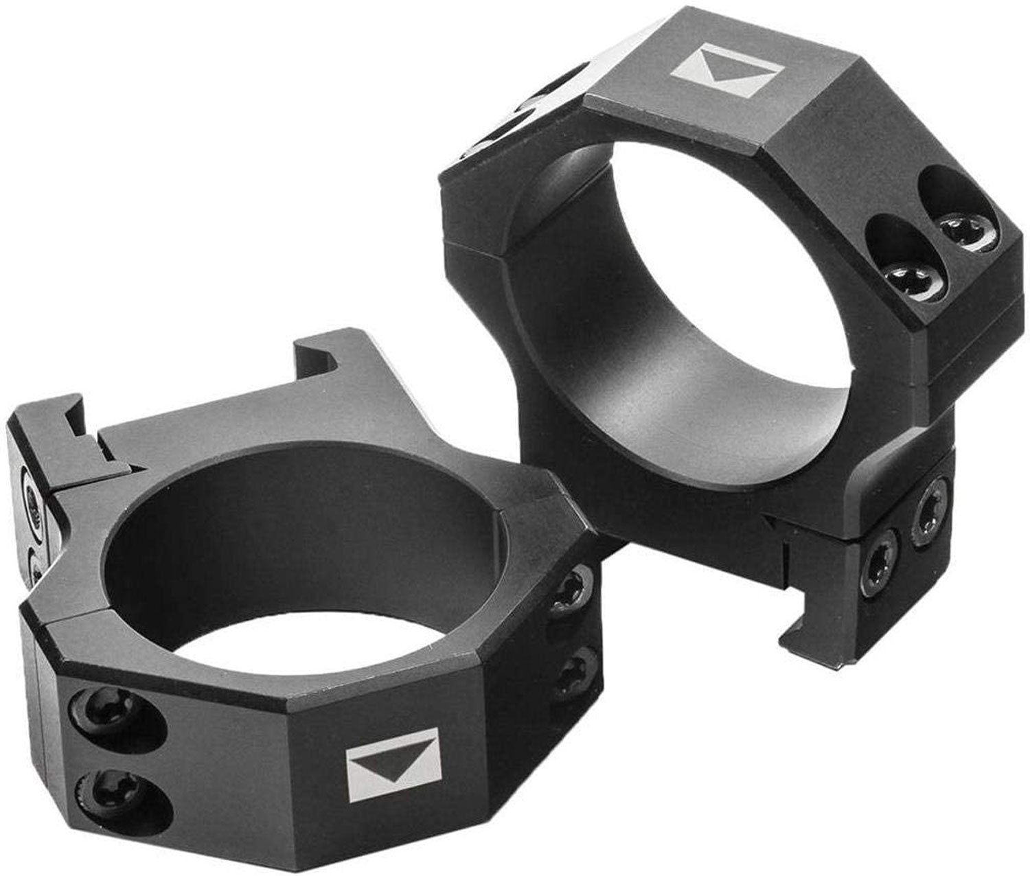 Steiner 5958 H-Series 30mm Scope Rings Medium Height Aluminum Black