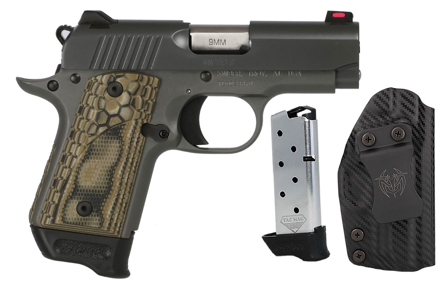 Kimber 3300258 Micro 9 RTC 9mm 3.15" Matte Black Semi-Auto Pistol - Kimber Manufacturing, Inc. - 9mm