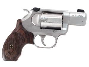 Kimber K6s DASA Revolver 357 Magnum 2" Barrel Brushed Silver Wood Grip White Dot Sights 6-Round CA Compliant