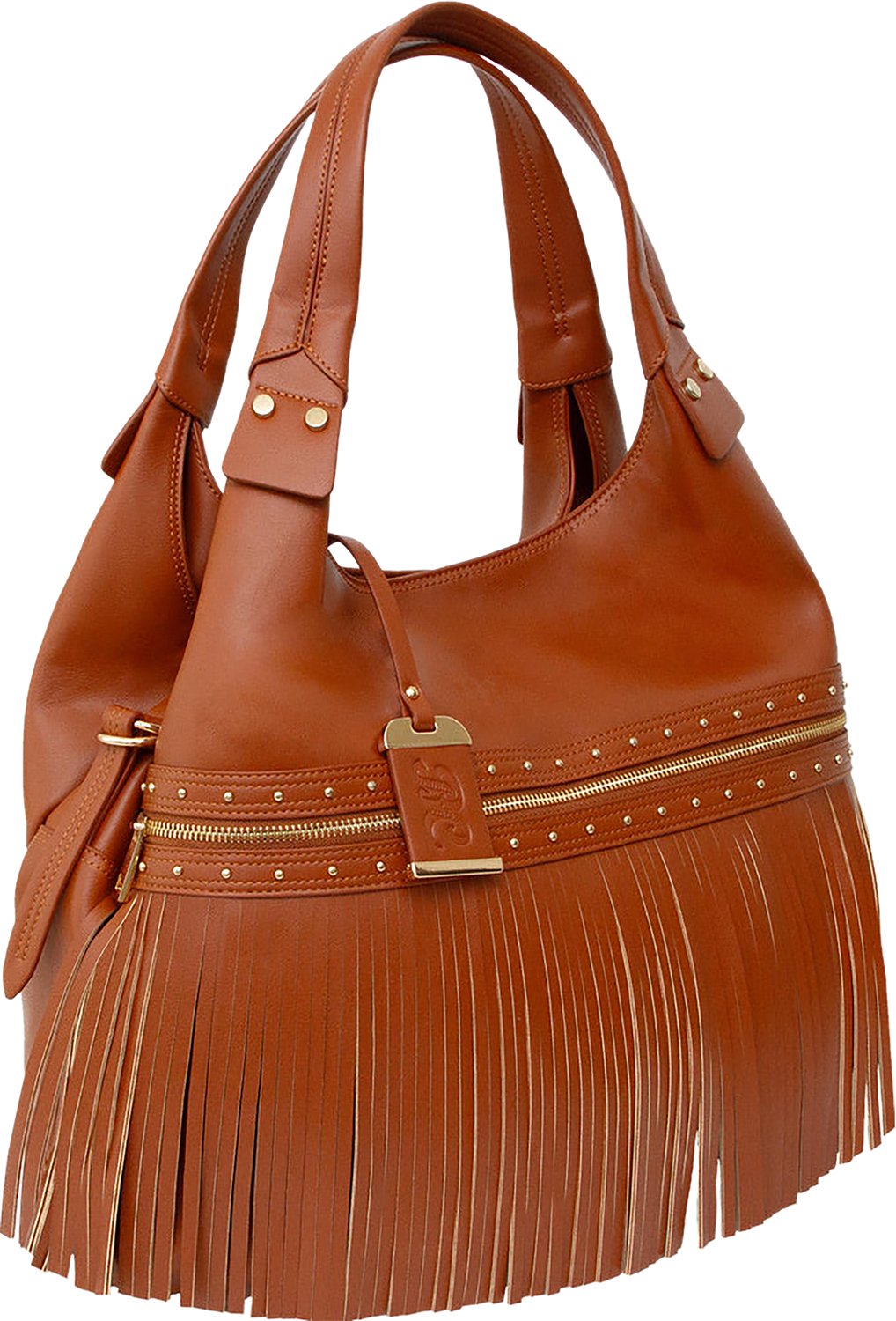 Bulldog BDP-090 Concealed Carry Shoulder Bag with Holster Cognac