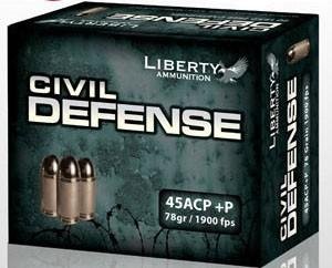 Liberty Ammunition LA-CD-45-013 45ACP +P 78gr HP 20 Rounds Copper Finish