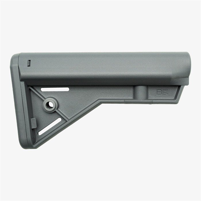 B5 Systems BRC-1445 AR-15 Bravo Stock Mil-Spec Fixed Gray - B5 SYSTEMS