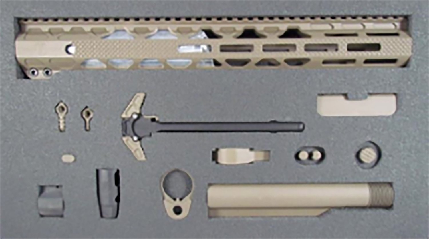 Buy Timber Creek Outdoors TCGKD Greyman Complete Build Kit AR-15 Rifle Desert online