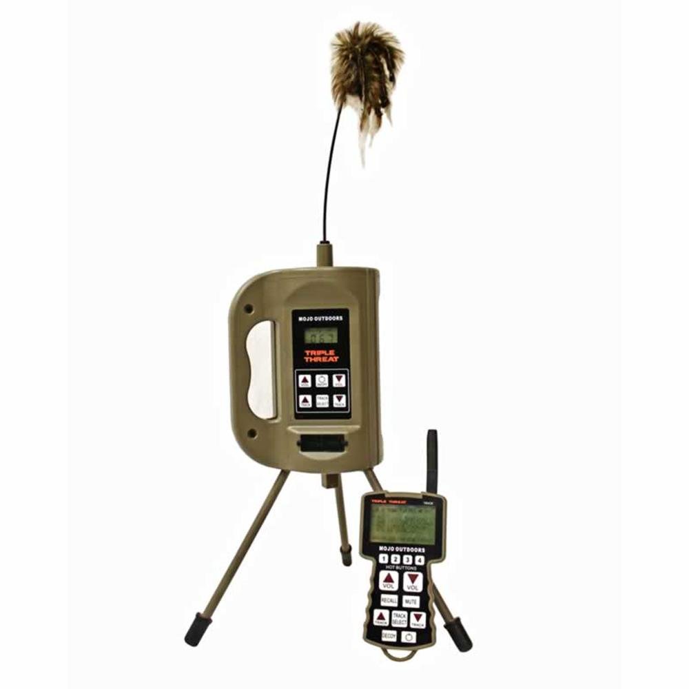 MOJO Outdoors HW2503 Triple Threat E-Caller Predator Call System - Mojo Outdoors