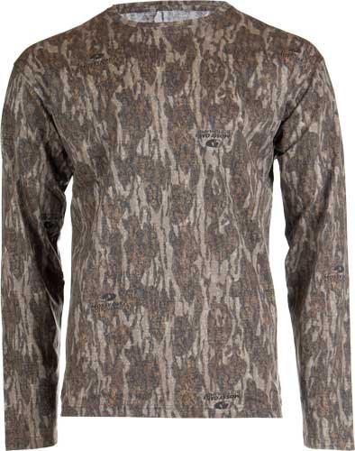 Habit TS10006L Bear Cave Camo Tee Long Sleeve Mossy Oak Large