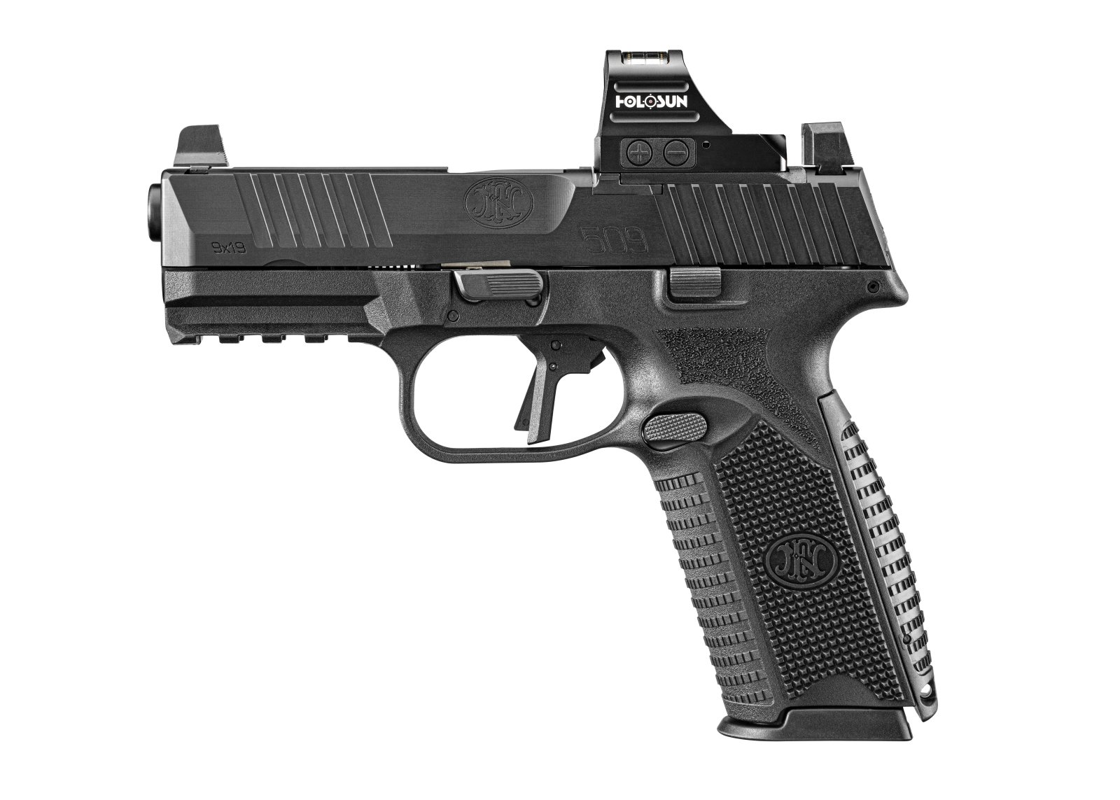 FN 66101927 509 MRD w/Optic 9mm Luger 17+1 Holosun 407C Red Dot - FN America - DAO